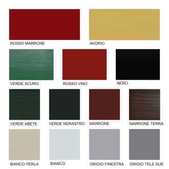 TABELLA COLORI 