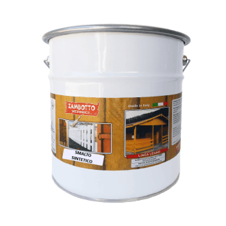 Smalto sintetico (FLATTING) per interni ed esterni - RAL Bianco e Nero