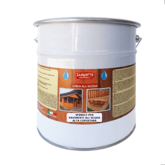 Vernice idrorepellente cerata all'acqua alta copertura