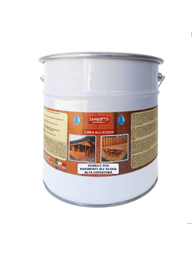Vernice idrorepellente cerata all'acqua alta copertura