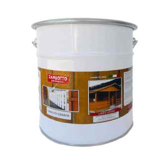 Smalto cerato a solvente LUCIDO per legno per interni ed esterni da 0,75 a 5 litri