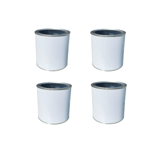Set di 4 Pezzi di Barattoli...